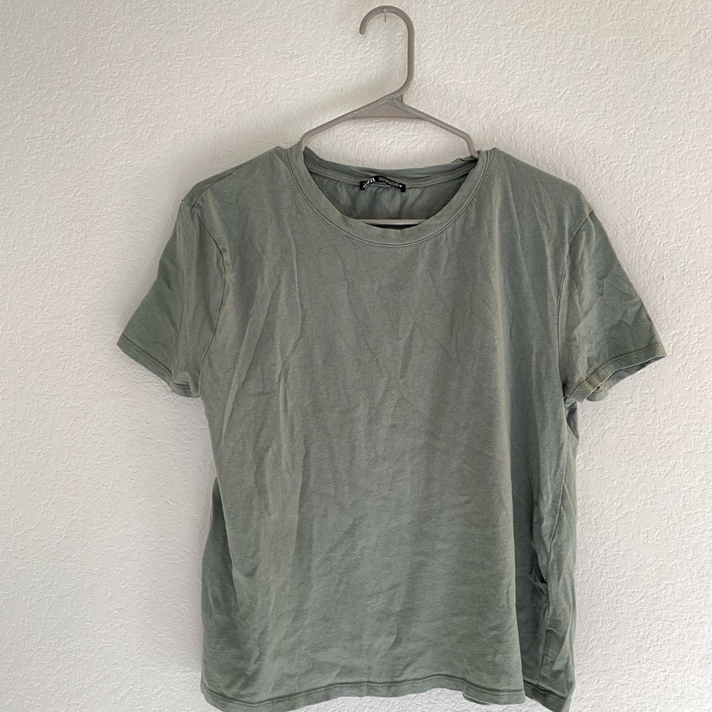 Seafoam Green Zara Top